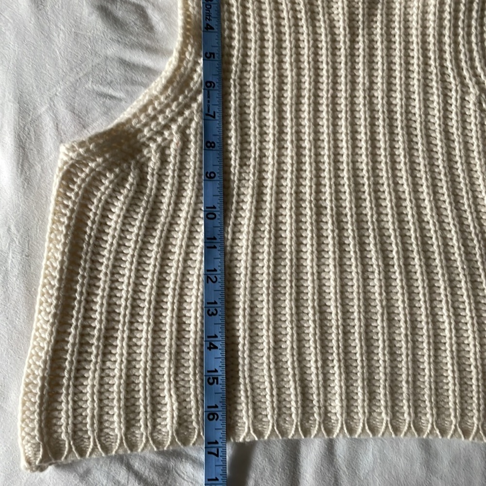Sablyn White Sleeveless Knit Turtleneck Top - Picture 12 of 13
